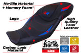 BMW S1000XR 2020-2023 Seat Cover Tappezzeria Italia TPZ Comfort in Red, Blue and Black