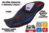 BMW S1000XR 2020-2023 Seat Cover Tappezzeria Italia TPZ Comfort in White, Red and Blue