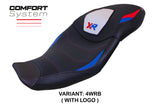 BMW S1000XR 2020-2023 Seat Cover Tappezzeria Italia TPZ Comfort in White, Red and Blue