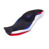 BMW S1000XR 2020-2023 Seat Cover Tappezzeria Italia TPZ Comfort in HP SE White and Red
