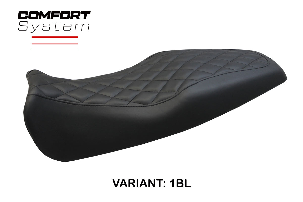 Benelli Leoncino 506 2017-2025 Funda de asiento Tappezzeria Italia TPZ Comfort Negro