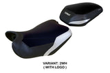 Funda Asiento Benelli TRK 702 2023-2025 Tappezzeria Italia TPZ en Blanco y Negro