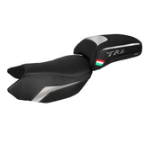 Benelli TRK 502 2017-2025 Seat Cover Tappezzeria Italia TPZ in Silver and Black
