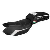 Funda de Asiento Benelli TRK 502 2017-2025 Tappezzeria Italia TPZ Comfort en Blanco