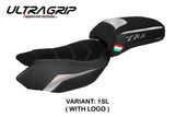 Funda Asiento Benelli TRK 502 2017-2025 Tappezzeria Italia TPZ Ultragrip en Plata