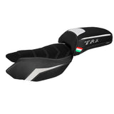 Funda Asiento Benelli TRK 502 2017-2025 Tappezzeria Italia TPZ Ultragrip en Blanco