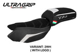 Funda Asiento Benelli TRK 502 2017-2025 Tappezzeria Italia TPZ Ultragrip en Blanco