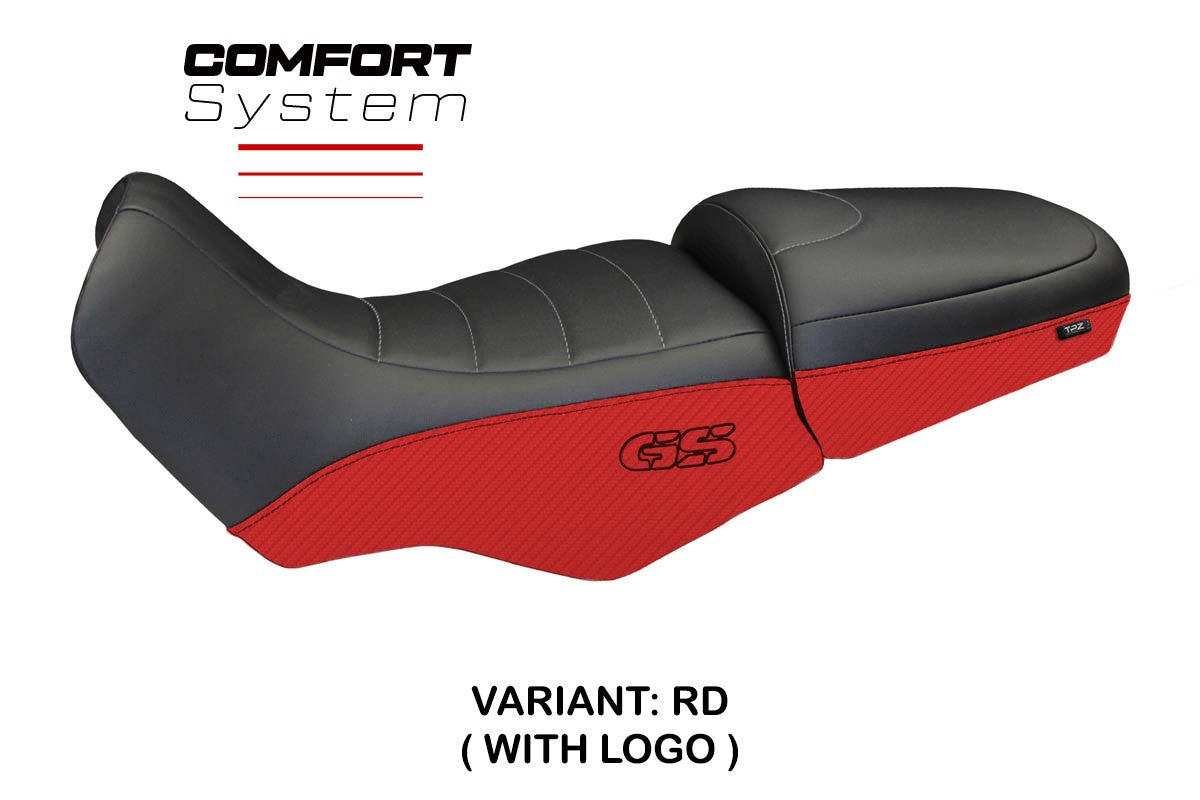 BMW R1100GS R1150GS 1994-2003 Seat Cover TPZ Italia Comfort Red Black