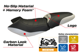 BMW R1150R 2000-2004 2005 2006 2007 Seat Cover Tappezzeria Italia TPZ Comfort Silver Black