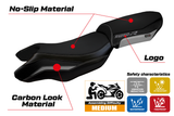 BMW R1250R 2019-2025 Seat Cover Tappezzeria Italia TPZ in Silver and Black