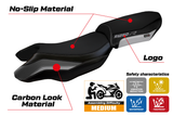 BMW R1250R 2019-2025 Seat Cover Tappezzeria Italia TPZ in Grey, Silver and Black