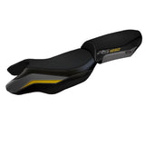 BMW R1250RS 2020-2024 Seat Cover Tappezzeria Italia TPZ in Grey, Yellow and Black