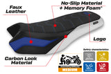 BMW R1200GS R1250GS Rallye 2017-2024 Seat Cover Tappezzeria Italia TPZ Comfort in Blue Trophy