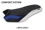 BMW R1200GS R1250GS Rallye 2017-2024 Seat Cover Tappezzeria Italia TPZ Comfort in Blue Trophy