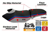 BMW R1200GS ADV 2006-2012 Seat Cover TPZ Italia Silver Black SE