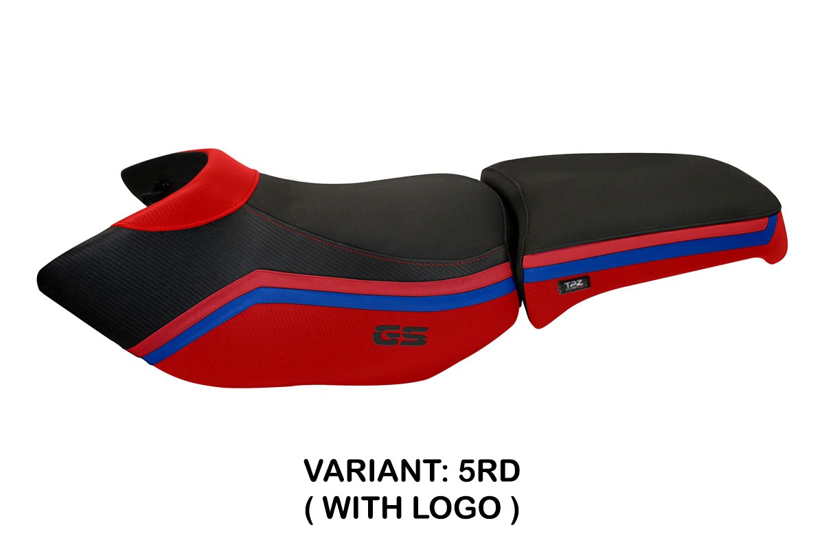BMW R1200GS ADV 2006-2012 Seat Cover TPZ Italia Red Black SE