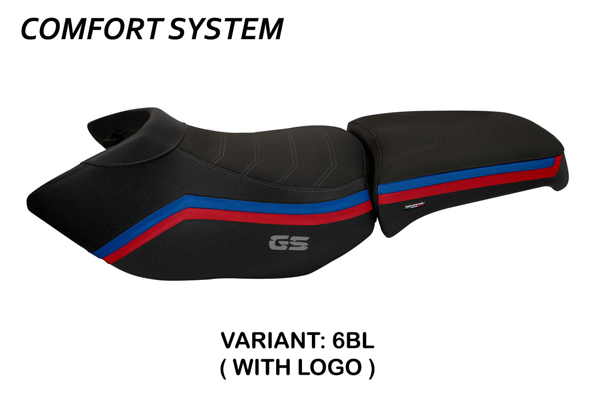 BMW R1200GS Adventure 2006-2012 Seat Cover Tappezzeria Italia TPZ Comfort in Black SE