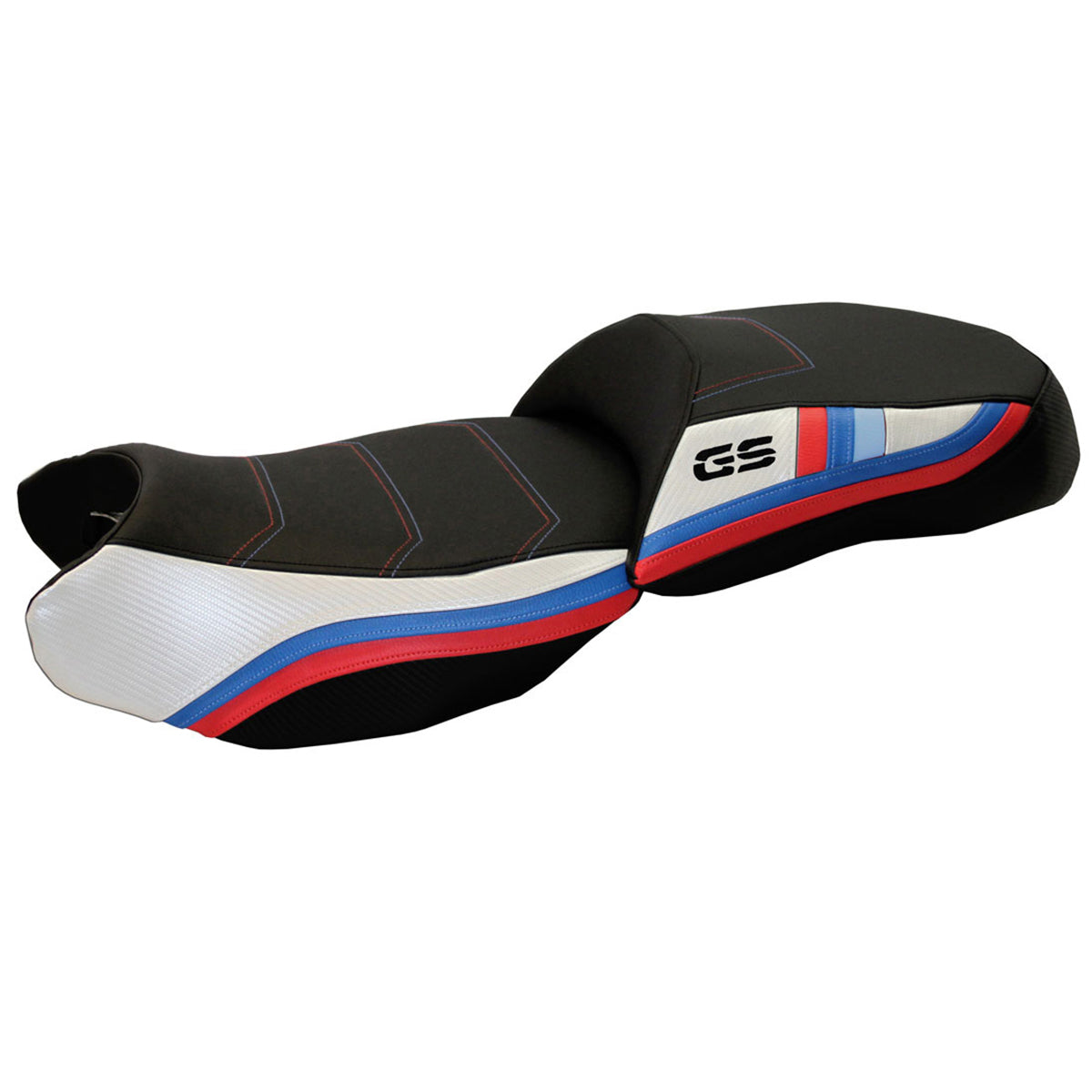 BMW R1200GS 2013-2018 Seat Cover Tappezzeria Italia TPZ in White and Black