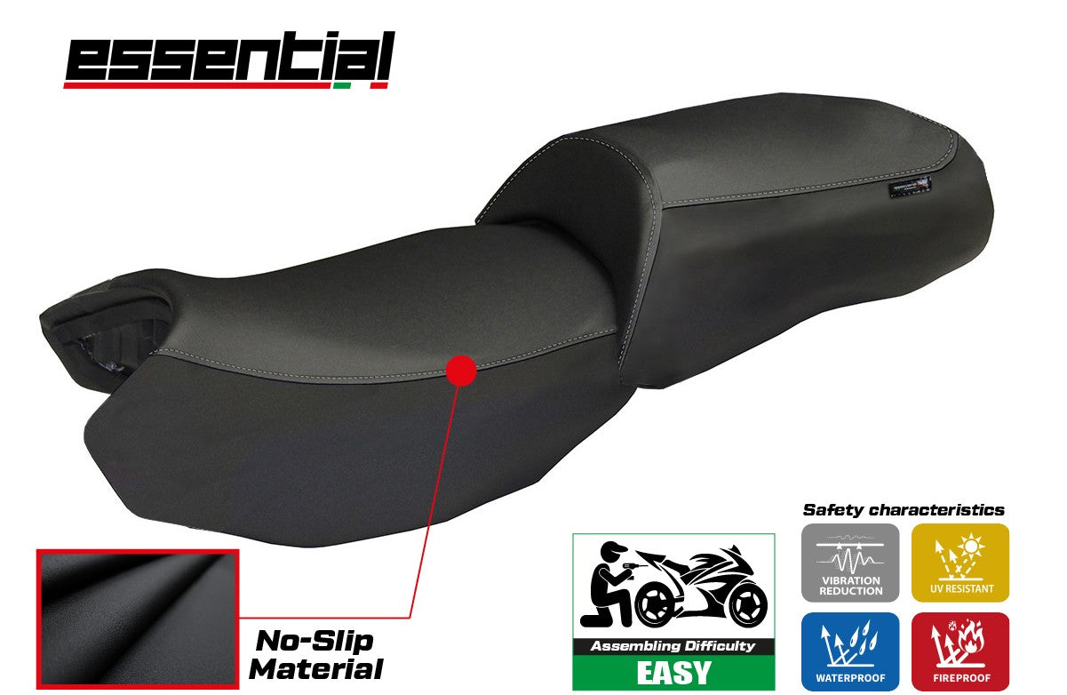 BMW R1200GS 2013-2018 Seat Cover TPZ Italia Essential Black
