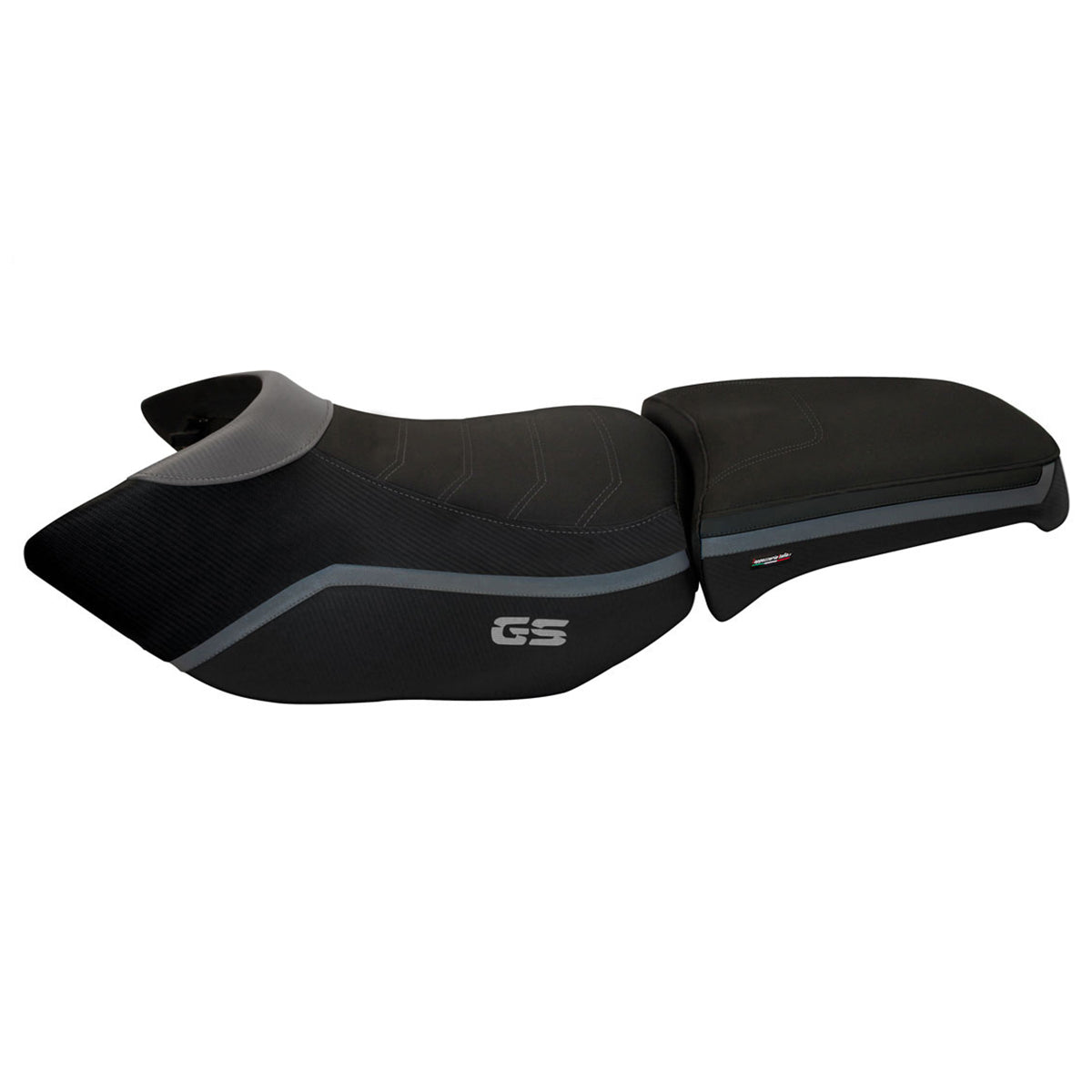 Funda de asiento BMW R1200GS Adventure 2006-2012 Tappezzeria Italia TPZ Comfort en gris