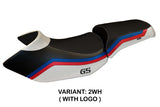 BMW R1200GS 2005-2012 Seat Cover Tappezzeria Italia TPZ in White HP SE