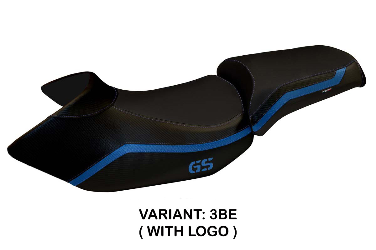 BMW R1200GS 2005-2012 Seat Cover Tappezzeria Italia TPZ in Blue and Black
