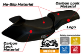 Funda de asiento Tappezzeria Italia TPZ para BMW R1200GS 2005-2012 en negro