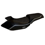 Funda de asiento BMW R1200GS 2005-2012 Tappezzeria Italia TPZ Comfort en gris y negro