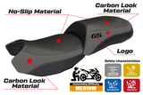 BMW R1200GS 2013-2018 Seat Cover TPZ Italia Grey Black