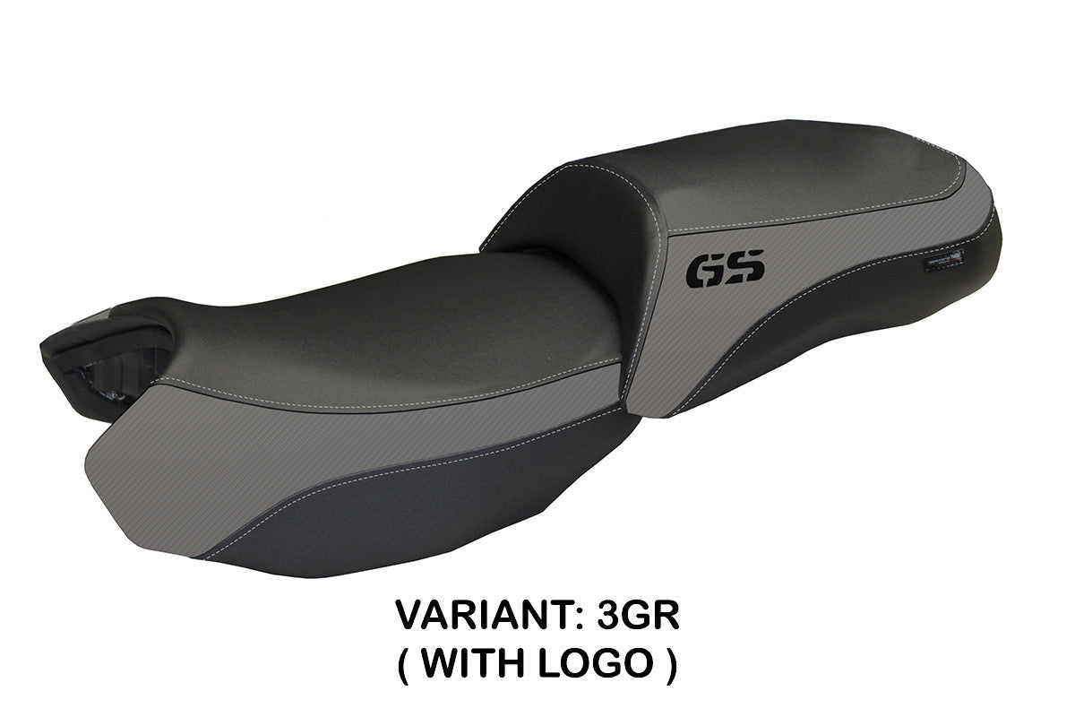 BMW R1200GS 2013-2018 Seat Cover TPZ Italia Grey Black
