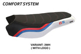 BMW R1200GS R1250GS Rallye 2017-2024 Seat Cover Tappezzeria Italia TPZ Comfort in White