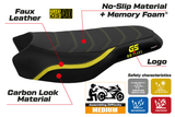 BMW R1200GS R1250GS Rallye 2017-2024 Seat Cover Tappezzeria Italia TPZ Comfort in Yellow