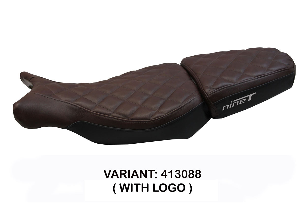 BMW R1200 Nine T 2014-2024 Seat Cover Tappezzeria Italia TPZ in Brown and FR