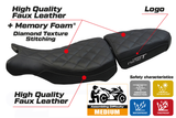 BMW R1200 Nine T 2014-2024 Seat Cover Tappezzeria Italia TPZ Comfort in Black FR