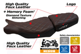 BMW R1200 Nine T 2014-2024 Seat Cover Tappezzeria Italia TPZ Comfort in Brown FR