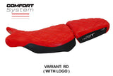 BMW R1200 NINE T SCRAMBLER 2014-2024 Seat Cover TPZ Italia Comfort Red