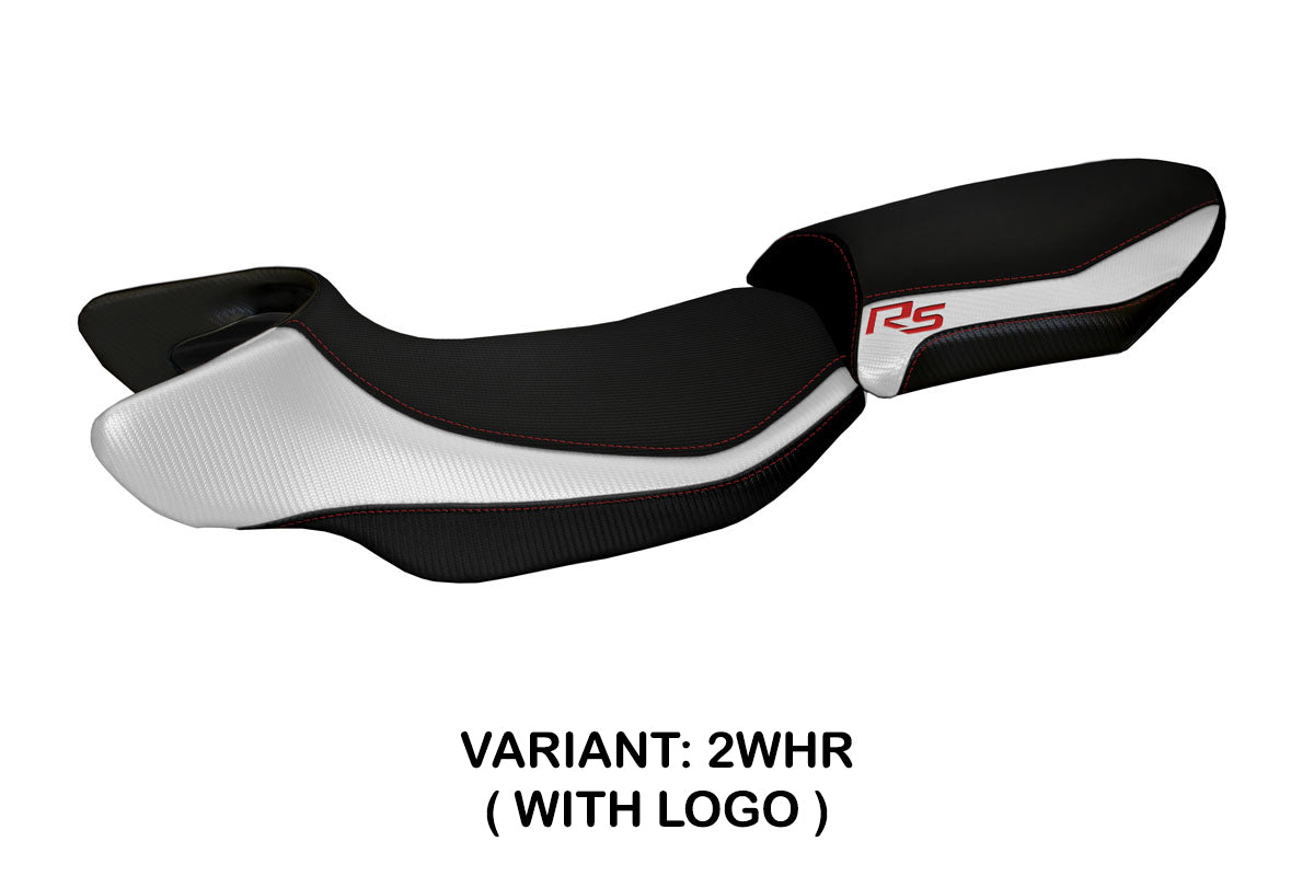 BMW R1200RS 2015-2019 Seat Cover Tappezzeria Italia TPZ in White, Red and Black