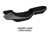 Funda de asiento BMW R1200RS 2015-2019 Tappezzeria Italia TPZ en gris y negro