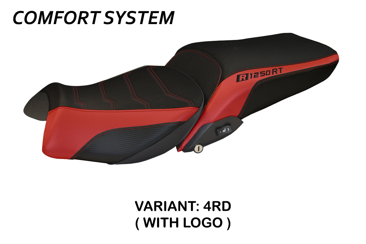 BMW R1250RT 2019-2025 Seat Cover Tappezzeria Italia TPZ Comfort in Red and Black