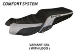 BMW R1250RT 2019-2025 Seat Cover Tappezzeria Italia TPZ Comfort in Silver and Black