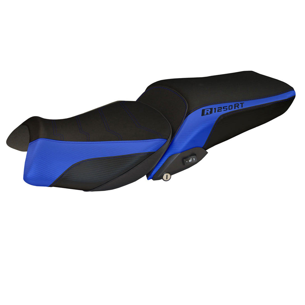 BMW R1250RT 2019-2025 Seat Cover Tappezzeria Italia TPZ Comfort Blue and Black