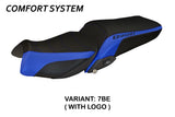 BMW R1250RT 2019-2025 Seat Cover Tappezzeria Italia TPZ Comfort Blue and Black