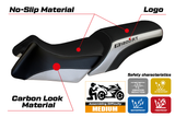 BMW R1200RT 2006-2013 Seat Cover Tappezzeria Italia TPZ in Silver and Black