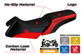 BMW R1200RT 2006-2013 Seat Cover Tappezzeria Italia TPZ in Red and Black