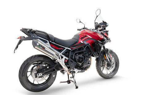 Triumph Tiger 900 GT / Pro / Rally Pro 2024-2025 Exhaust GPR Slip-on Grand Prix Evo Titanium - photo 4