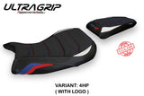 BMW S1000RR 2019-2026 Seat Cover Tappezzeria Italia TPZ Ultragrip in Red and Blue