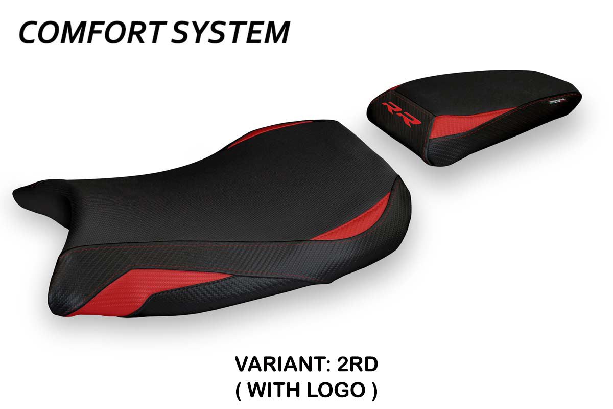 BMW S1000RR M Sport 2019-2026 Seat Cover Tappezzeria Italia TPZ Comfort in Red