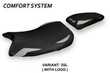 BMW S1000RR M Sport 2019-2026 Seat Cover Tappezzeria Italia TPZ Comfort in Silver