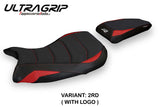 BMW S1000R 2021-2026 Seat Cover Tappezzeria Italia TPZ Ultragrip in Red and Black