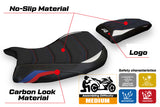BMW S1000R 2021-2026 Seat Cover Tappezzeria Italia TPZ Ultragrip in HP Blue, Red and White